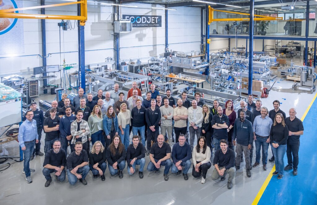 The FoodJet team in the assembly hall